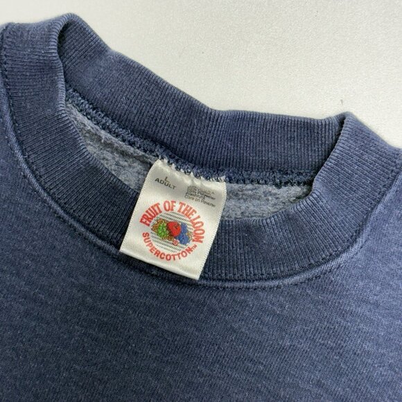 Vintage 90s Arizona State Alpha Kappa PSI Sweatshirt Mens L 22.5x26.5 - Picture 4 of 7